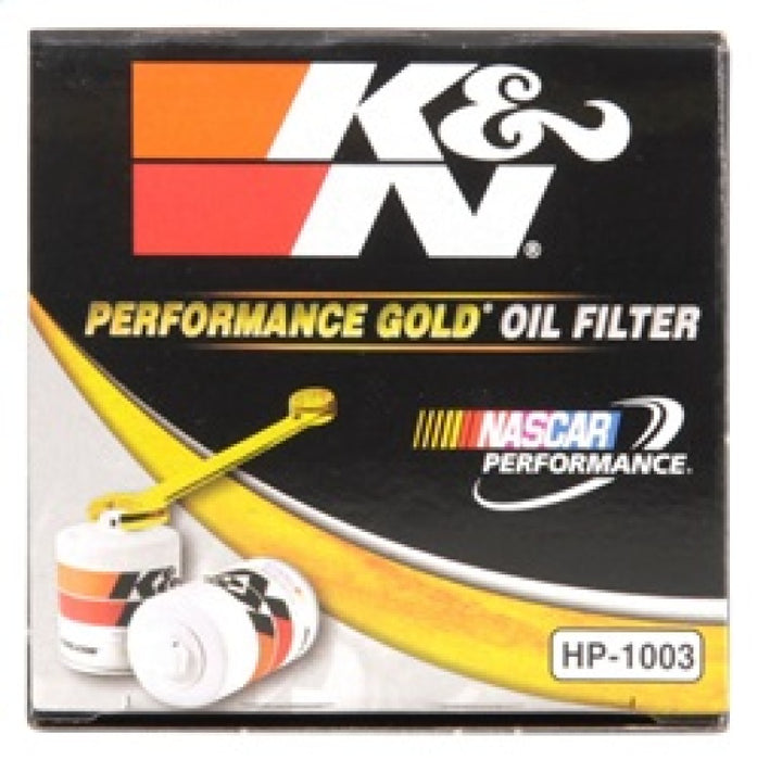 K&N 03-09 Scion tC / 00-05 Celica GT/GT-S Performance Gold Oil Filter HP-1003