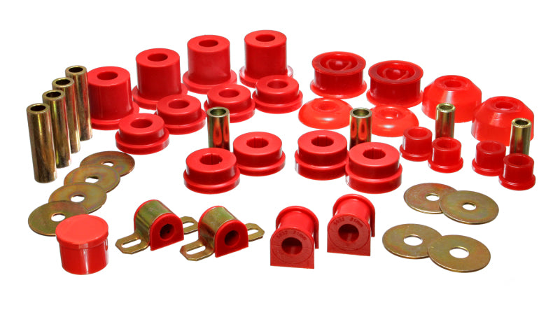 Energy Suspension 05-07 Scion tC Red Hyper-Flex Master Bushing Set 8.18110R