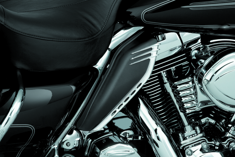 Kuryakyn Mid Frame Air Deflector Accent For H-D 58002-09 8674