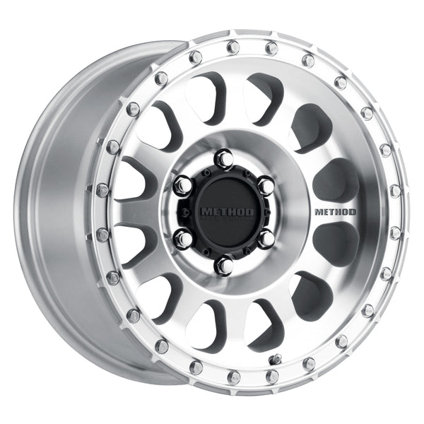 Method MR315 17x9 -12mm Offset 6x5.5 106.25mm CB Machined/Clear Coat Wheel MR31579060312N