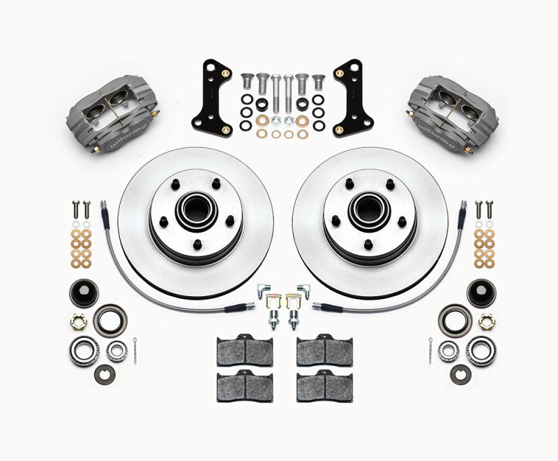 Wilwood Forged Dynalite-M Front Kit 11.00in 1 PC Rotor&Hub 67-69 Camaro 64-72 Nova Chevelle 140-15272