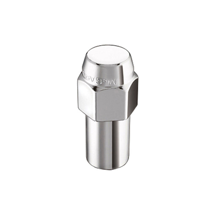 McGard Hex Lug Nut (Long Shank .946in.) 1/2-20 / 13/16 Hex / 1.85in. Length (4-Pack) Chrome 62000