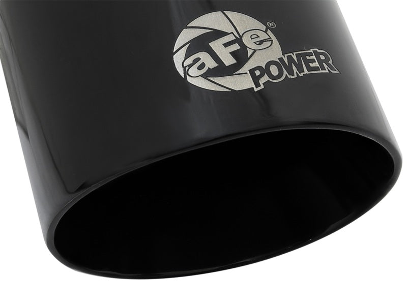 aFe MACH Force-Xp Universal 409 SS Single-Wall Clamp-On Exhaust Tip Black 49T25354-B07