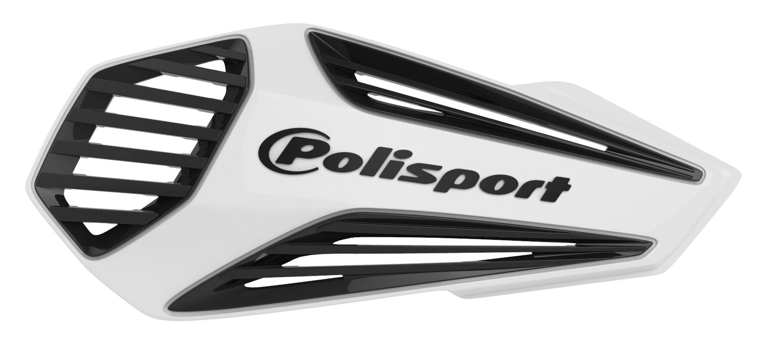 Polisport 8308400002 MX Air Handguard - White/Black