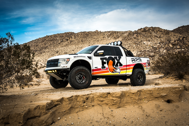 FOX 883-06-046 Factory Race Kit: 10-ON Ford Raptor Front Coilover, Internal Bypass, 3.0 Series, R/R, 7.6", 0-2" Lift, DSC