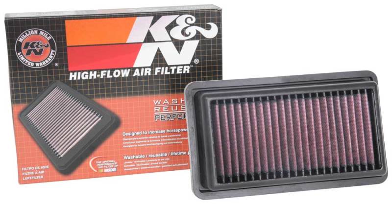 K&N 2017 Compatible with Nissan Micra 0.9L L3 F/I Replacement Air Filter 33-3082