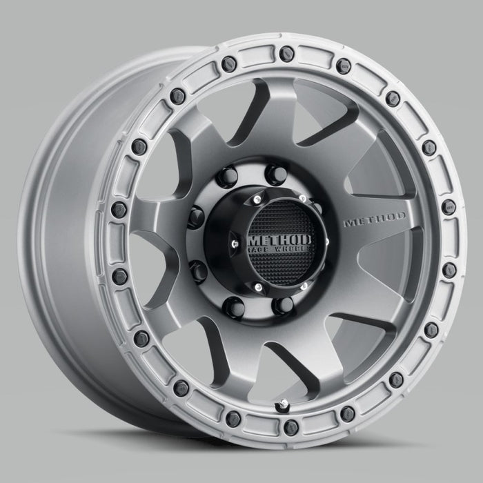 Method MR317 18x9 +18mm Offset 8x170 130.81mm CB Matte Titanium Wheel MR31789087818