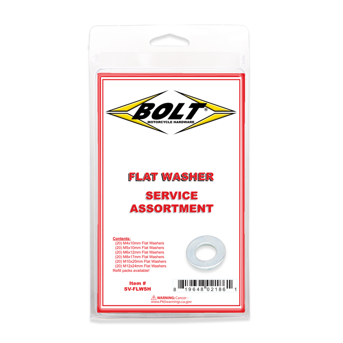 Bolt Mc Hardware SV-FLWSH Flat Washers