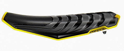 Acerbis X-Seat (Soft) (Black/Yellow) Compatible With 18-19 SUZUKI RMZ450