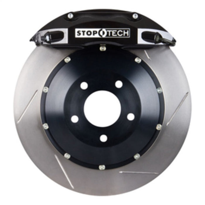 StopTech 95-99 BMW M3 (E36) BBK Rear ST-40 Black Calipers 332x32 Slotted Rotors 83.131.0046.51