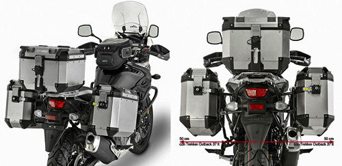 GIVI PL3112CAM Saddlebag Holder for Trekker Outback Cases for Suzuki V-Strom 650 DL650