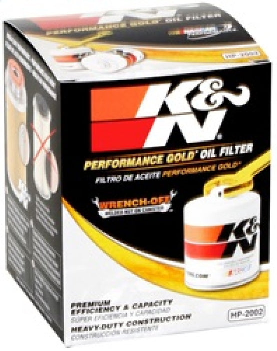 K&N Oil Filter OIL FILTER; AUTOMOTIVE HP-2002