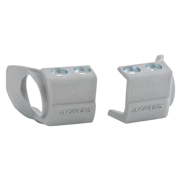 Acerbis 21-24 Fantic/ 08-24 Yam YZ125/X/YZ250/X/F/YZ450F/WR250F/450F Fork Shoe Protectors Gray 2709700012