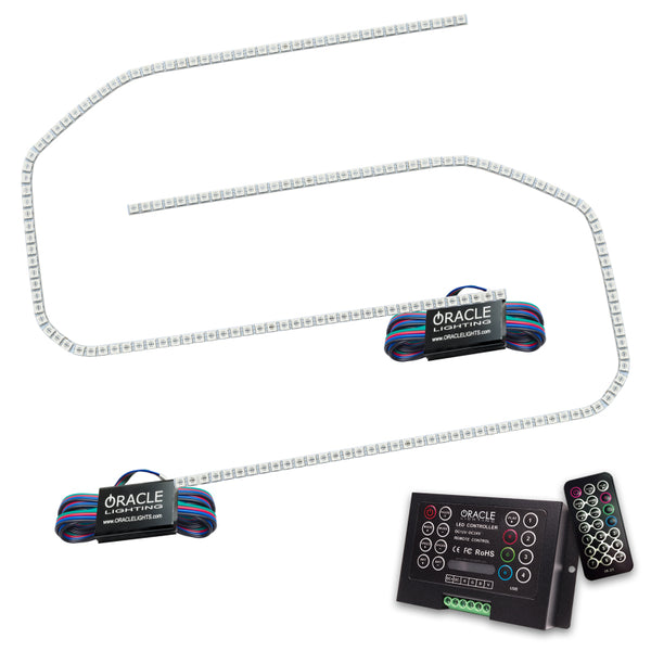 Oracle 16-18 GMC Sierra Headlight DRL Upgrade Kit ColorSHIFT w/ 2.0 Controller SEE WARRANTY 1320-333