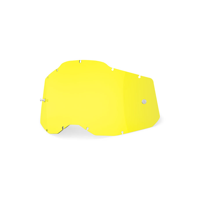 100% Goggle Replacement Lens - Sheet - Compatible with Racecraft 2, Accuri 2, and Strata 2 Goggles