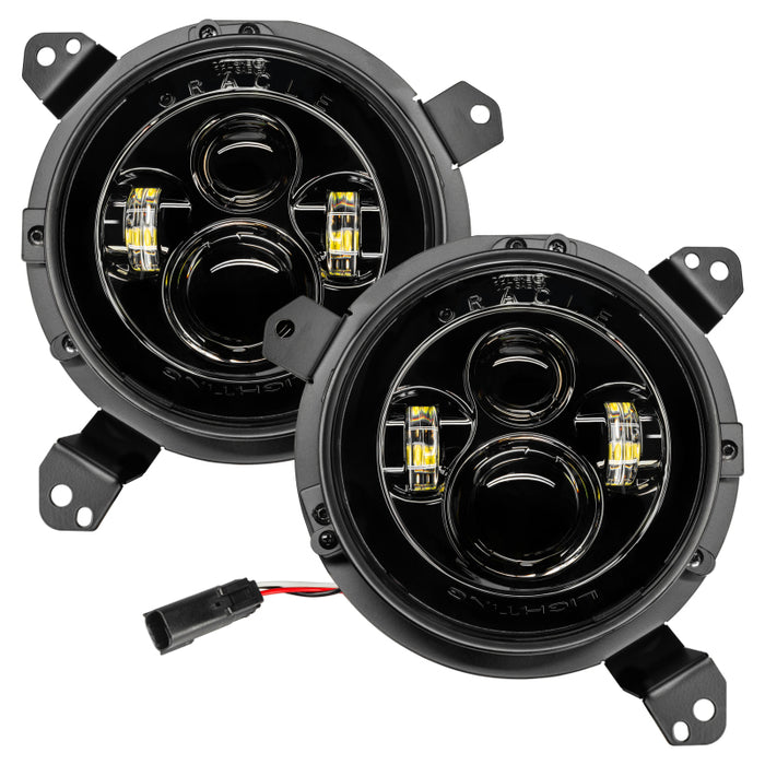 Oracle compatible with Jeep Wrangler JL/Gladiator JT 7in. High Powered LED Headlights (Pair) No Halo SEE WARRANTY 5769J-504