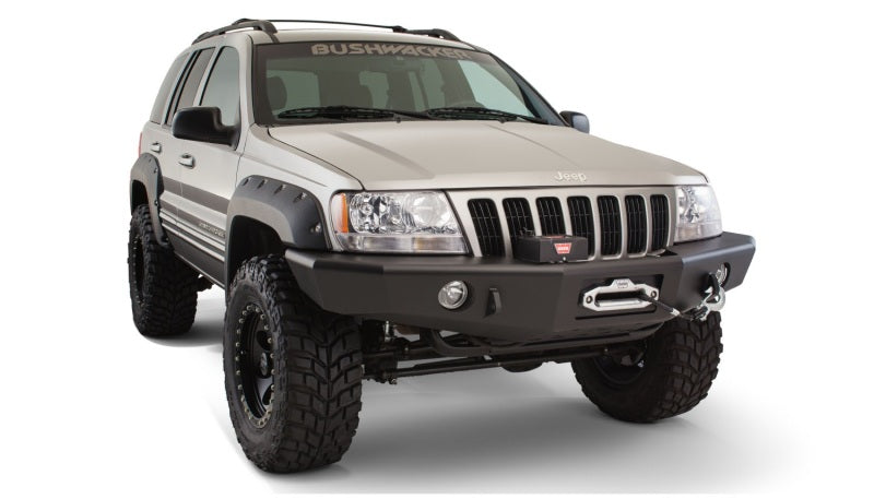 Bushwacker 99-04 compatible with Jeep Grand Cherokee Cutout Style Flares 4pc Black 10926-07