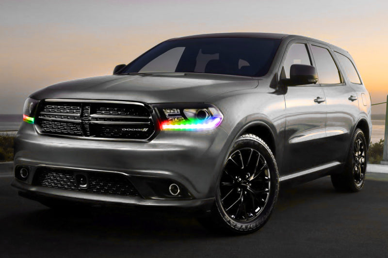 Oracle 16-20 Compatible with Dodge Durango Dynamic RGB Headlight DRL Upgrade Kit ColorSHIFT Dynamic SEE WARRANTY 1280-332