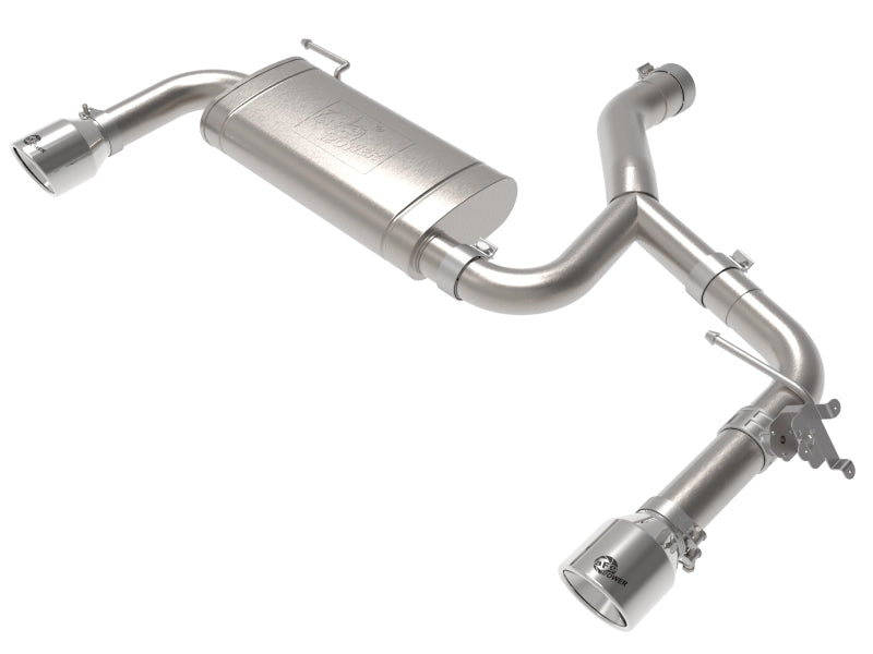 aFe 15-21 BMW X1 F48 L4 2.0L (t) MACH Force-Xp 3 to 2-1/2 IN SS Axle-Back Exhaust w/Polished Tip 49-36349-P