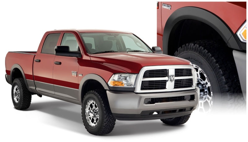 Bushwacker 10-18 Compatible with Dodge Ram 2500 Fleetside OE Style Flares 4pc 76.3/98.3in Bed Black 50917-02