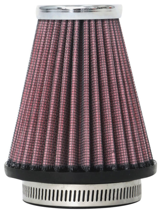 K&N Universal Clamp-On Air Intake Filter: High Performance, Premium Washable, Replacement Filter: Flange Diameter: 2.125 In, Filter Height: 4 In, Flange Length: 0.625 In, Shape: Round Tapered, RC-1920
