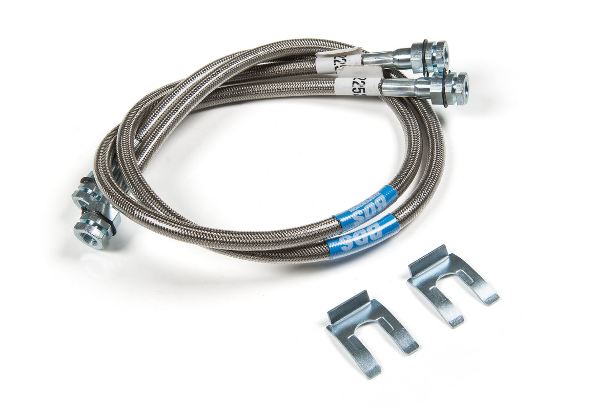 BDS Rear Brake Line Stainless Steel, Fits 4-8 Inch Lift Fits Ford F250/F350 Super Duty 11-15 4WD 103809