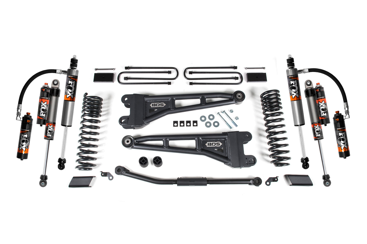 BDS 2.5 Inch Lift Kit W/ Radius Arm, Fits Ford F450 Super Duty 23-25 1306FS