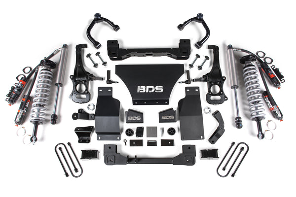 BDS 2025 Fits Chevy/gmc 1500 4WD 4" Suspension Lift Kit, V8 Gas, 3" Rear, Block -fox 2.5 Pes C/o Front, FOX 2.5 Pes Rear 1851PES