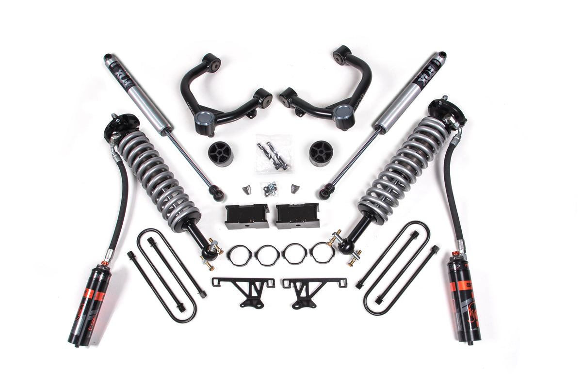 BDS 2025 Fits Chevy/gmc 1500 4WD 3.5" Suspension Lift Kit, 1.5" Rear, Block -fox 2.5 Pes C/o Front, FOX 2.0 Ps Rear 1857PSS