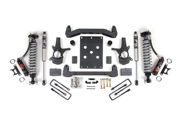 BDS 2007-2013 Fits GM 1500 2WD 4" Suspension Lift Kit, 5.5" Rear, Leaf Spring - 2.5 Pes C/o Front - 2.0 Ifp Ps Rear 187PSS