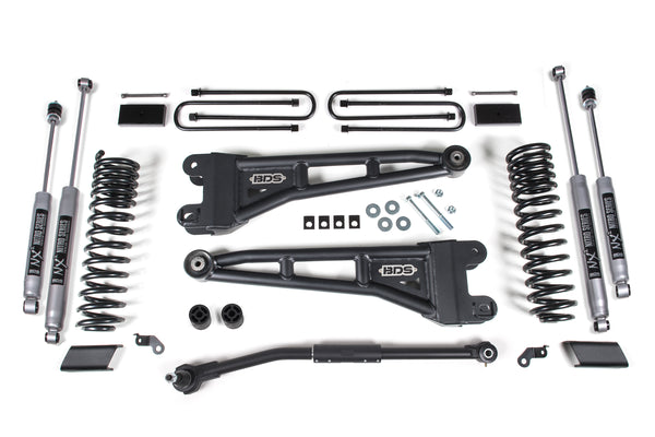 BDS 3 Inch Lift Kit W/ Radius Arm, Fits Ford F250/F350 Super Duty 23-25 4WD 2200FS