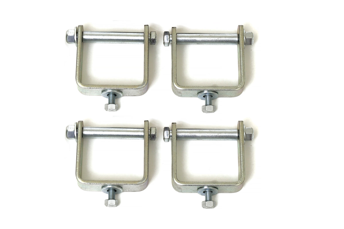 BDS Spring Clamps Bolt Style 2.5 Inch Wide 4 Pack 228010