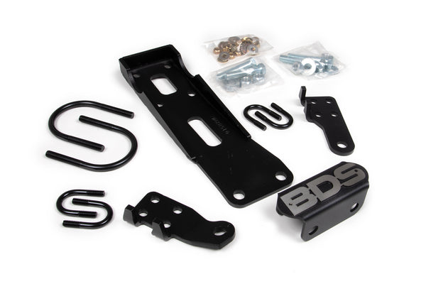 BDS Dual Steering Stabilizer Mounting Kit, Fits 1997-2006 Fits Jeep Wrangler 55375