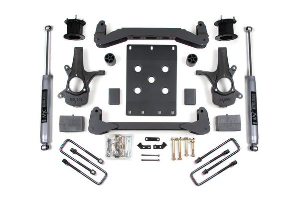 BDS 4.5 Inch Lift Kit Fits Chevy Silverado Or GMC Sierra 1500 07-13 2WD 704FS