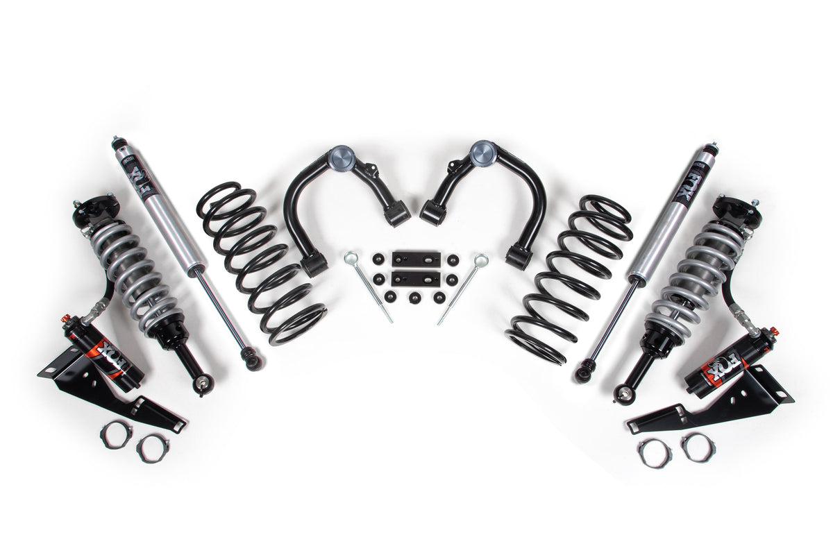BDS 2010-2023 Fits Toyota 4 Runner 4WD 3" Suspension Lift Kit, 1.5" Rear, Spring - FOX 2.5 Pes C/o Front, FOX 2.0 Ps Rear 841PSS