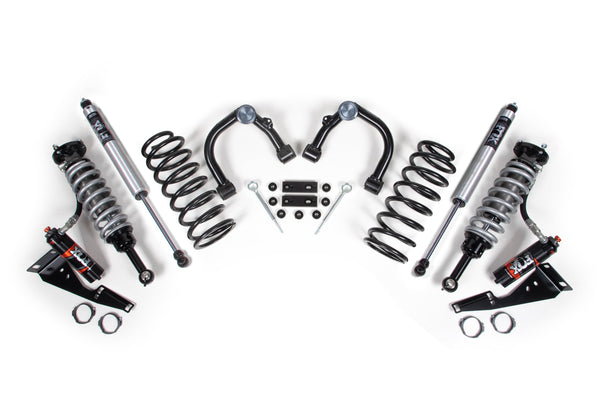 BDS 2010-2023 Toyota 4 Runner 4WD 3" Suspension Lift Kit, 1.5" Rear, Spring - Fox 2.5 Pes C/o Front, Fox 2.0 Ps Rear 841PSS