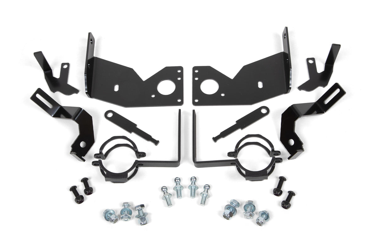 BDS Ride Height Sensor Relocation Bracket Kit, Fits Ford F250/F350 Super Duty 23-25 4WD 123303