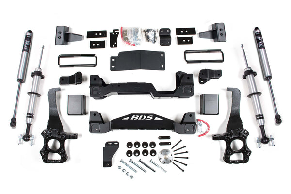 BDS 4 Inch Lift Kit 2.0 Ifp Strut, Fits Ford F150 15-20 4WD 1533FSR