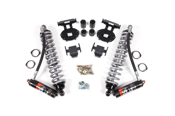 BDS 2.5 Coil-over Conversion Upgrade 4 Inch Lift Performance Elite, Fits Ford F250/F350 Super Duty 05-16 4WD Diesel 1517FPE