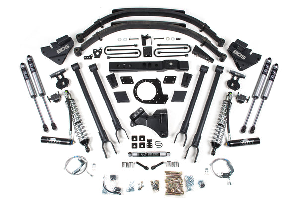 BDS 8 Inch Lift Kit 4-Link & Fox 2.5 Coil-over Conversion Ford F250/F350 Super Duty 17-19 4WD Diesel 1541FDSC