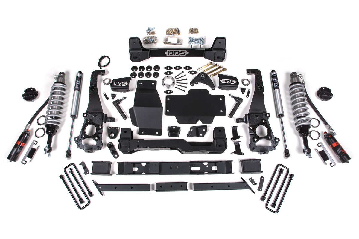 BDS 6 Inch Lift Kit 2.5 Coil-over, Fits Ford Ranger 19-23 4WD 1907FDSC