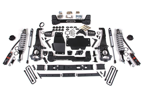 BDS 6 Inch Lift Kit 2.5 Coil-over, Fits Ford Ranger 19-23 4WD 1907FDSC