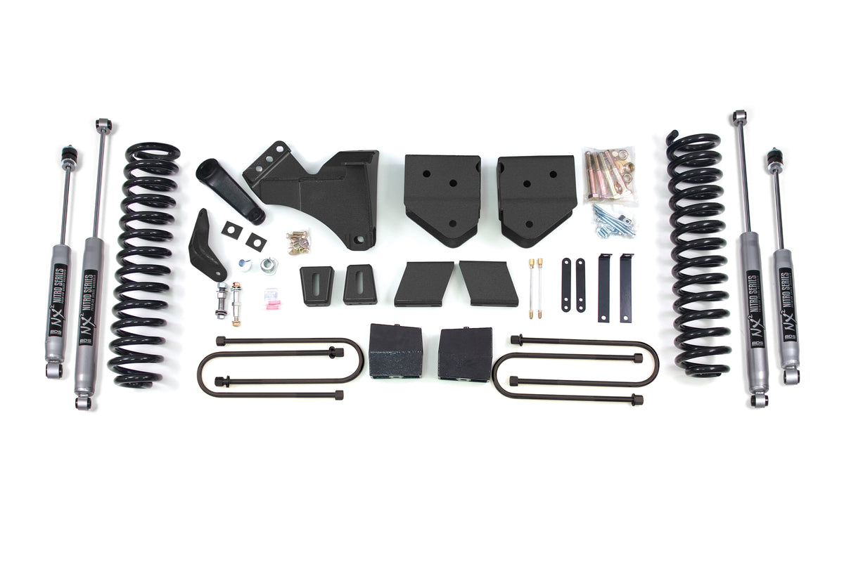 BDS 6 Inch Lift Kit, Fits Ford F250/F350 Super Duty 05-07 4WD Gas 337H