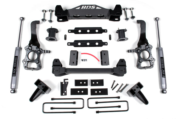 BDS 6 Inch Lift Kit, Fits Ford F150 2014 2WD 1505FS