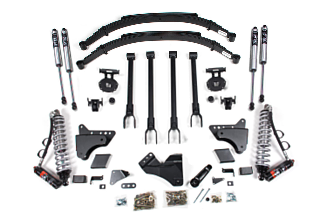 BDS 6 Inch Lift Kit w/ 4-Link 2.5 Performance Elite Coil-Over Conversion Fits Ford F250/F350 Super Duty (11-16) 4WD Diesel