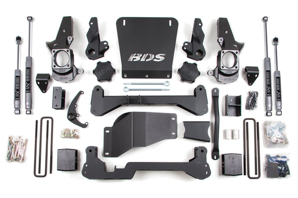 BDS 7 Inch Lift Kit, Fits 2007 Fits Chevrolet Suburban 2500 189FS