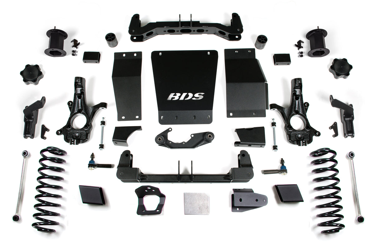 BDS 6 Inch Lift Kit, Fits Chevy/ GMC Suburban, Tahoe, Yukon/xl 1500 15-19 4WD Magneride Equipped 752H