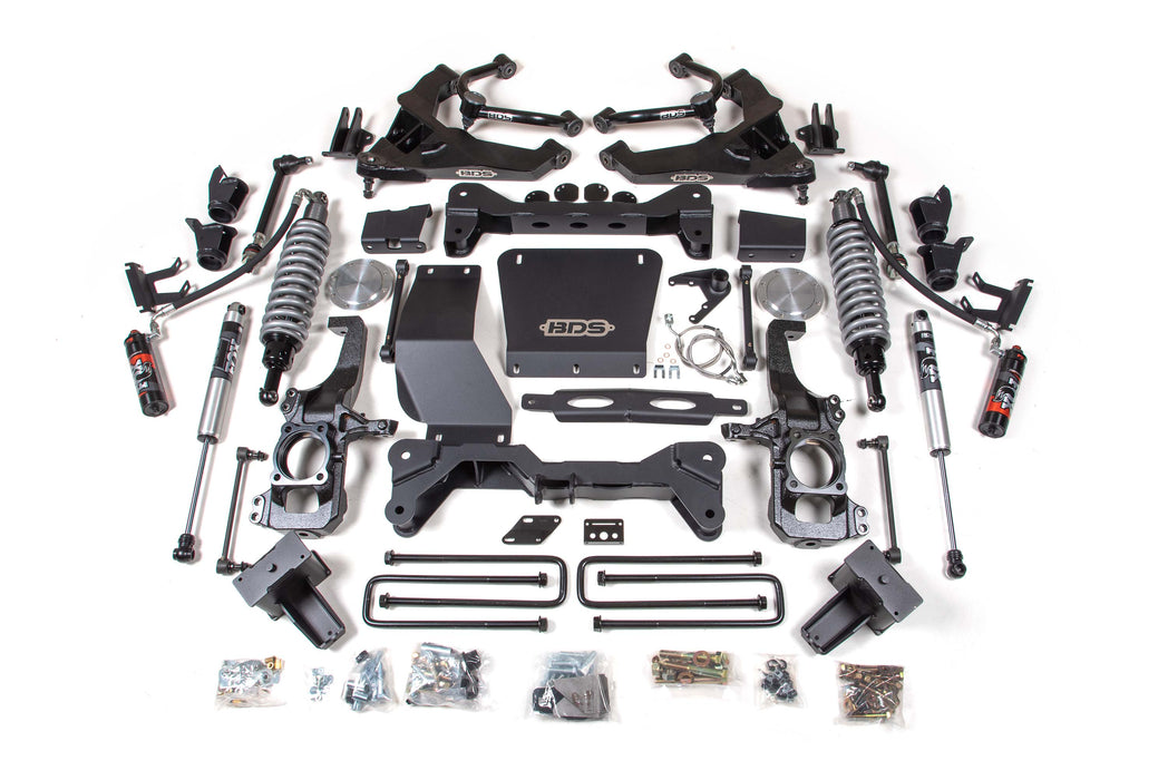 BDS 6.5 Inch Lift Kit 2.5 Coil-Over Conversion Fits Chevy Silverado or Fits GMC Sierra 2500HD/3500HD (20-25) Diesel