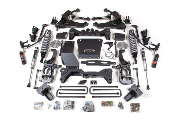 BDS 6.5 Inch Lift Kit 2.5 Coil-over Conversion, Fits Chevy Silverado Or GMC Sierra 2500HD/3500HD 20-25 Diesel 793FPE