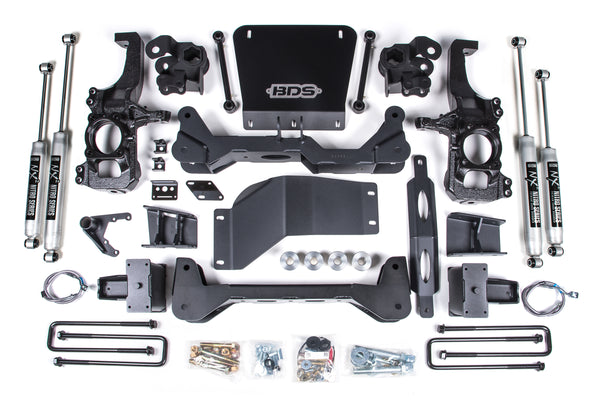 BDS 6.5 Inch Lift Kit, Fits Chevy Silverado Or GMC Sierra 2500HD/3500HD 20-25 4WD 753FS